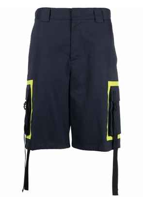 MSGM tassel-detail knee-length shorts - Blue