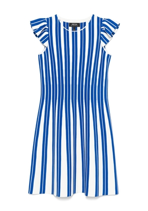 MARCCAIN striped mini dress - White