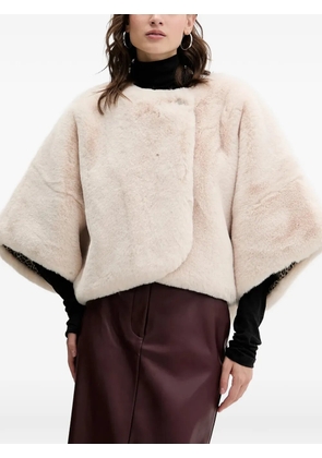 Blumarine single-breasted coat - Neutrals