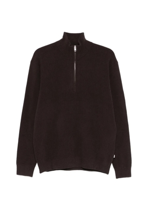 NN07 Danny 6429 half-zip sweater - Brown