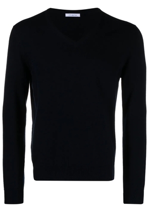 Malo fine-knit cashmere jumper - Blue