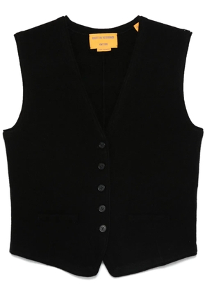 Guest In Residence tailored vest - Black