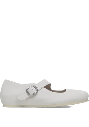 Birkenstock Tracy buckled ballet flats - White