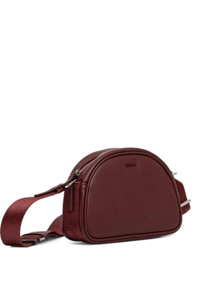 HUGO logo strap satchel - Red