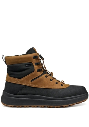 Geox Granito + Grip lace-up fastening boots - Black