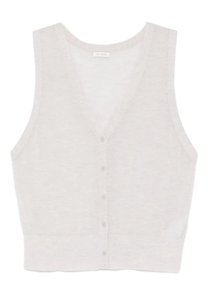 St. Agni button vest - Grey