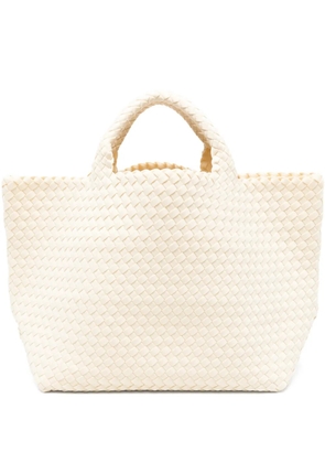 NAGHEDI medium St. Barths woven tote bag - Neutrals