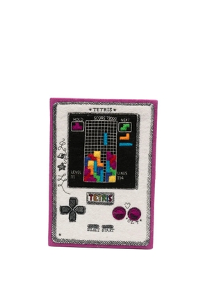 Olympia Le-Tan Tetris clutch bag - Neutrals