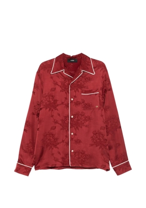 AMIRI floral jacquard shirt - Red