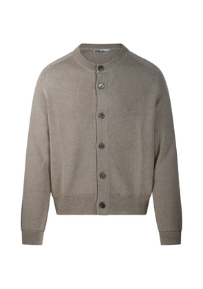 OUR LEGACY True coarse linen cardigan - Neutrals