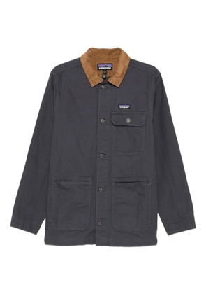 Patagonia Point Reyes corduroy-collar button-fastening jacket - Grey