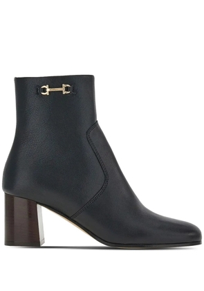 Ferragamo Otello buckle-detail ankle boots - Black