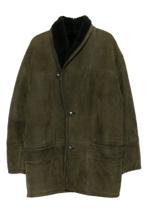 A.N.G.E.L.O. Vintage Cult 1980s suede coat - Green