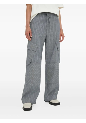 Day Birger Et Mikkelsen Fred pinstripe trousers - Grey