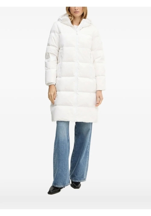 Armani Exchange hooded padded coat - White