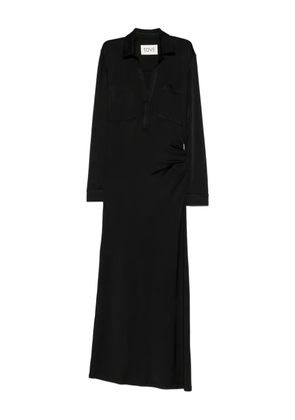 TOVE Iana draped dress - Black