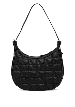 Geox Maryemy quilted zip-up shoulder bag - Black