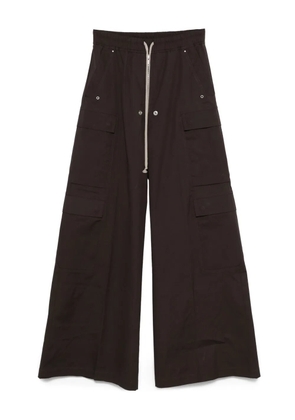 Rick Owens drawstring cargo trousers - Brown
