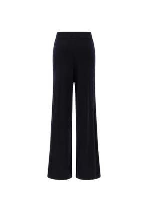 Max Mara Piega ribbed-knit trousers - Blue
