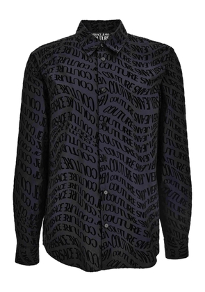 Versace Jeans Couture logo-print shirt - Black