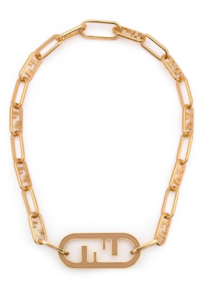 FENDI Fendi O'Lock choker - Gold