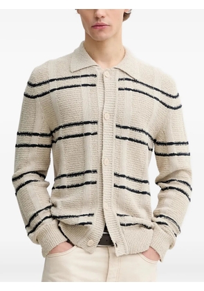 Marc O'Polo striped buttoned cardigan - Neutrals