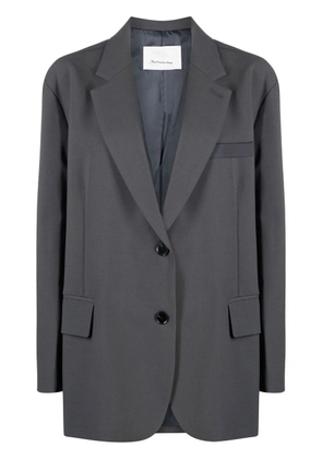 The Frankie Shop Bea single-breasted blazer - Grey