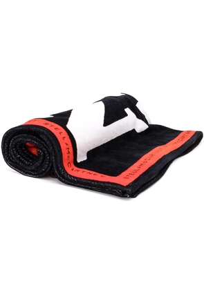 Stella McCartney No Service scarf - Blue