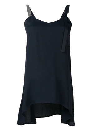 Fabiana Filippi spaghetti strap top - Blue