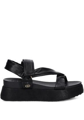 LIU JO 65mm platform sandals - Black