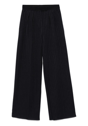 Max Mara pinstriped trousers - Blue