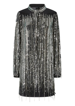PINKO sequined mini dress - Black