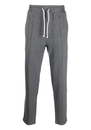 Brunello Cucinelli drawstring-waist track pants - Grey