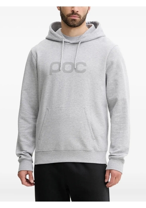 POC logo-print hoodie - Grey