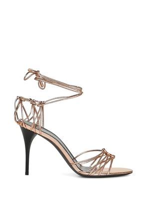 Saint Laurent Babylone strappy sandals - Pink