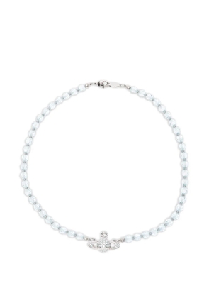 Vivienne Westwood Messaline Orb necklace - Silver