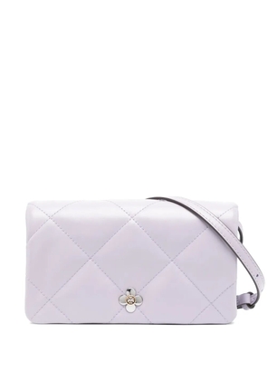 Tory Burch Kira Clover chain wallet - Purple