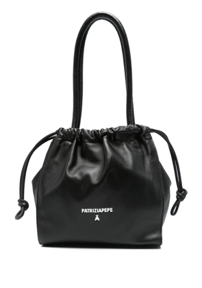 Patrizia Pepe Soft Rock tote bag - Black
