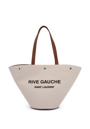Saint Laurent Rive Gauche tote bag - Neutrals