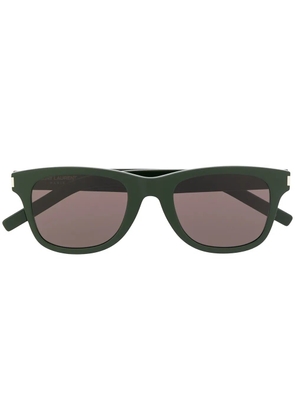 Saint Laurent Eyewear SL51BSLIM rectangular-frame sunglasses - Green