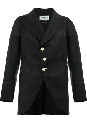 Shiro Sakai SHIGOTO X SHIRO SAKAI panelled jacket - Black