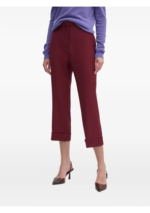 DKNY cuffed trousers - Red