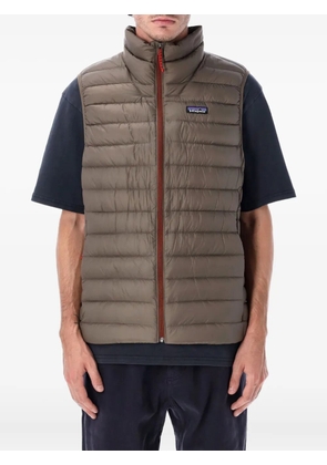 Patagonia Down Sweater™ quilted zip gilet - Brown