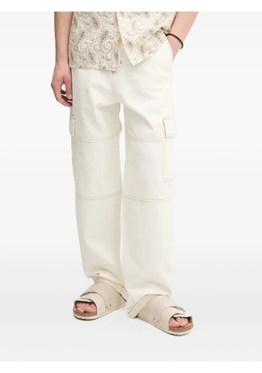 IRO contrast-stitch jeans - White