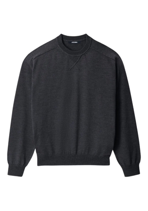 Jacquemus Le Brode embroidered sweatshirt - Grey