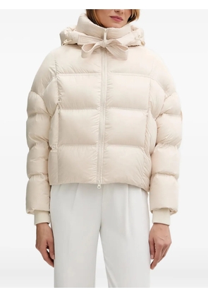 bomboogie Nara padded hooded jacket - Neutrals