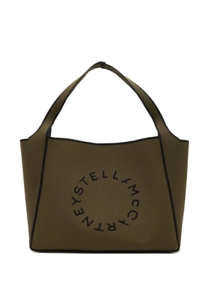 Stella McCartney logo-print tote bag - Green