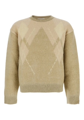 COOR Argyle crew-neck sweater - Neutrals