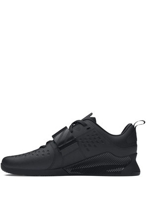 Under Armour Reign Lifter strap perforated sneakers - Black