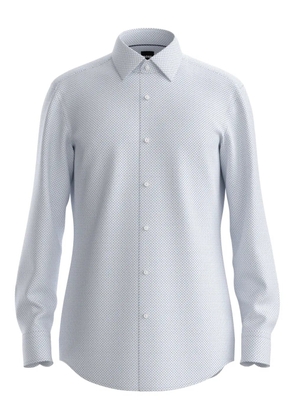 BOSS patterned shirt - White